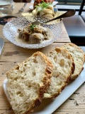 Boulettes de veau au lait de coco et champignons Cardoncelli