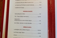 Restaurant La Petite Gayole - Carte des desserts Restaurant La Petite Gayole - Carte des desserts
