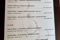 Restaurant La Petite Gayole - Carte des vins Restaurant La Petite Gayole - Carte des vins