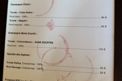 Restaurant La Petite Gayole - Carte des vins Restaurant La Petite Gayole - Carte des vins