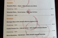 Restaurant La Petite Gayole - Carte des vins Restaurant La Petite Gayole - Carte des vins