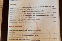 Restaurant La Petite Gayole - Carte des vins Restaurant La Petite Gayole - Carte des vins