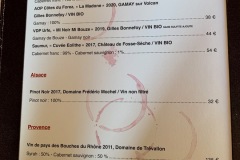 Restaurant La Petite Gayole - Carte des vins Restaurant La Petite Gayole - Carte des vins