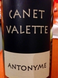 Domaine Canet-Valette Antonyme Vinolentus