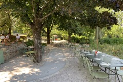 Auberge de Crussol - La terrasse Auberge de Crussol - La terrasse