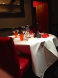Restaurant L'Eau Vive : la table