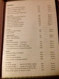 Restaurant Le Chateau de Strainchamps - Carte des vins