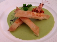 Restaurant Le Chateau de Strainchamps - Langoustine