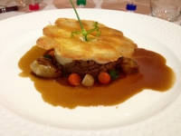 Restaurant Le Chateau de Strainchamps - Parmentier de queue de boeuf Restaurant Le Chateau de Strainchamps - Parmentier de queue de boeuf