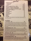 Restaurant le Métin à Mettet - Carte des digestifs