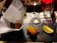 Restaurant le Métin à Mettet - Les croquettes de crevettes grises "home made" Restaurant le Métin à Mettet - Les croquettes de crevettes grises "home made"