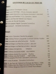 Restaurant Gastronomique Le Prieuré Saint-Géry Carte des vins Restaurant Gastronomique Le Prieuré Saint-Géry Carte des vins