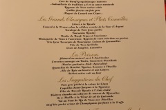 Les Grands Buffets à Narbonne - Le grand menu