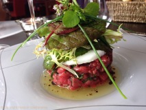 Restaurant Les Lettres Gourmandes - Tartare de boeuf