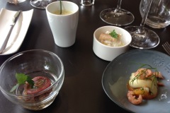 Restaurant Les Lettres Gourmandes - Quatre mises en bouche Restaurant Les Lettres Gourmandes - Quatre mises en bouche