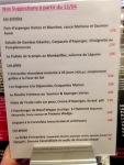Restaurant Le Sambre et Meuse - Carte des suggestions Restaurant Le Sambre et Meuse - Carte des suggestions