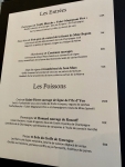 Restaurant Les Crayères - La carte Restaurant Les Crayères - La carte