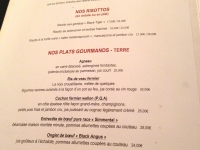 Restaurant L’O a la bouche : Menu Restaurant L’O a la bouche : Menu