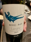 Restaurant Lucana -Rossj - Bass Langhe 2015 de Gaja