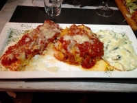 Pizzeria Gino à Presles Trio de pâtes Pizzeria Gino à Presles Trio de pâtes