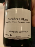 Restaurant L'Assiette Champenoise - Cumières blanc de chez Geoffroy