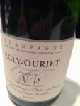 Restaurant Alain Bianchin - Champagne Egly-Ouriet V.P.