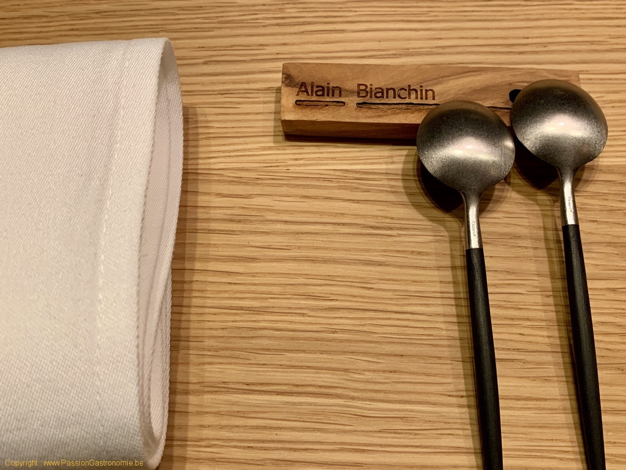 Restaurant Alain Bianchin - La table