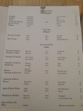 Restaurant Amen - Carte des vins