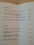 Restaurant Amen - La carte Restaurant Amen - La carte