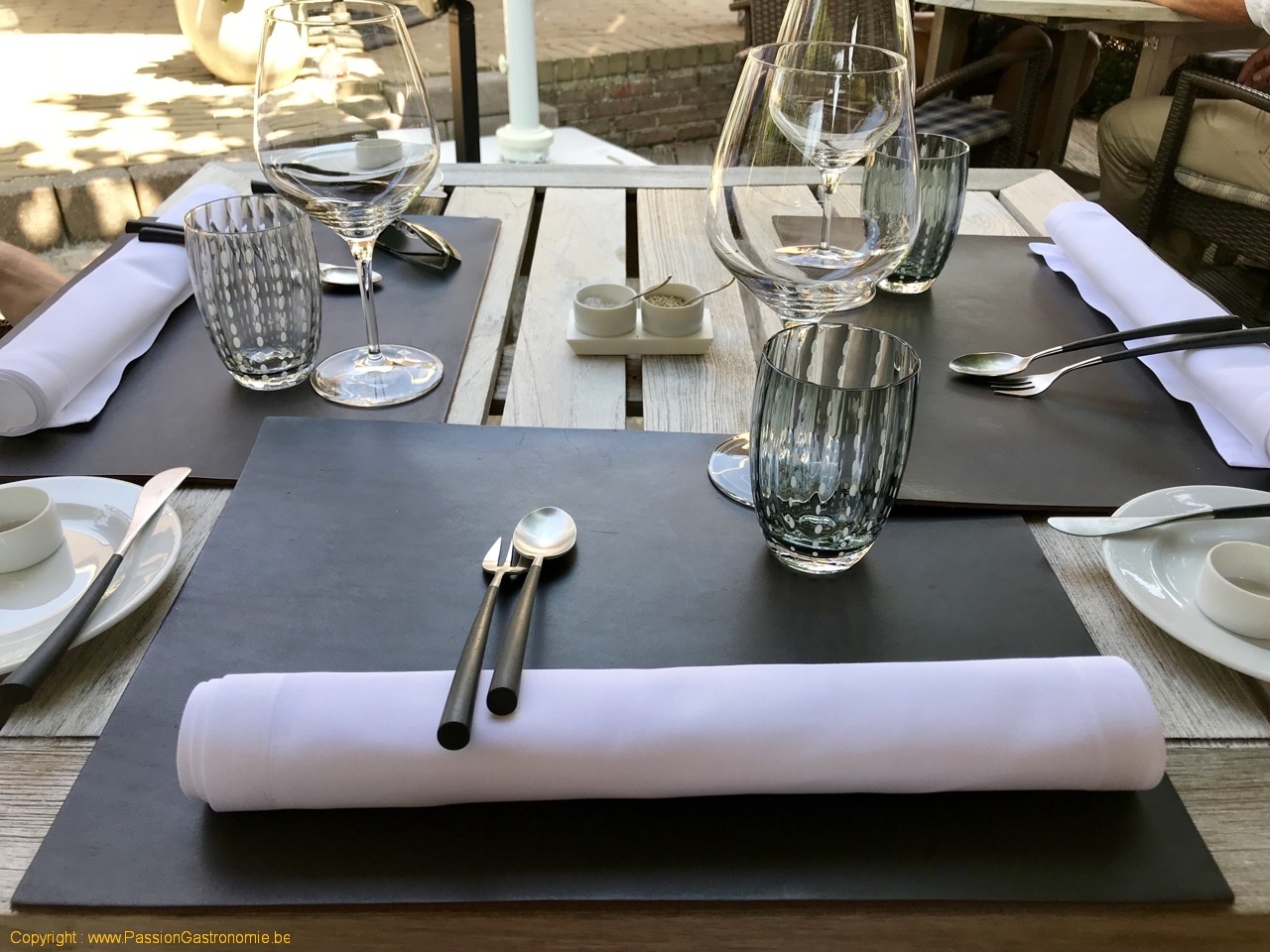 Restaurant Arenberg - La table en terrasse