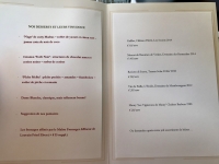 Restaurant Arenberg - La carte des desserts Restaurant Arenberg - La carte des desserts