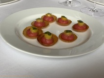 Restaurant L'Arpège d'Alain Passard - Mise en bouche