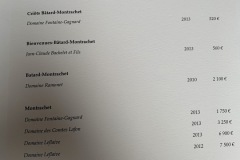 Restaurant L'Arpège d'Alain Passard - Les bourgognes blancs Restaurant L'Arpège d'Alain Passard - Les bourgognes blancs
