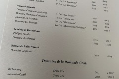Restaurant L'Arpège d'Alain Passard - Les bourgognes rouges Restaurant L'Arpège d'Alain Passard - Les bourgognes rouges