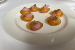 Restaurant L'Arpège d'Alain Passard - Mise en bouche Restaurant L'Arpège d'Alain Passard - Mise en bouche