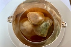 Restaurant L'Arpège d'Alain Passard - Trilogie de ravioles