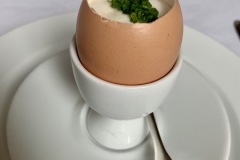 Restaurant L'Arpège d'Alain Passard - Chaud-froid d'oeuf