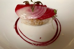 Restaurant L'Arpège d'Alain Passard - Sushi légumier Restaurant L'Arpège d'Alain Passard - Sushi légumier