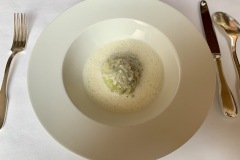 Restaurant L'Arpège d'Alain Passard - Feuilles de choux Restaurant L'Arpège d'Alain Passard - Feuilles de choux