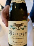 Restaurant Attablez-Vous - Bourgogne Coche-Dury 2016