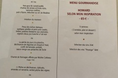 Restaurant Attablez-Vous - Les menus