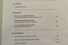 Restaurant Attablez-Vous - La carte Restaurant Attablez-Vous - La carte