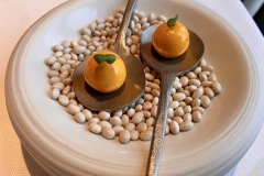 Restaurant Attablez-Vous - Sphère carotte et gingembre