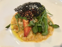 Restaurant Attablez-Vous - Homard confit au beurre d'herbes