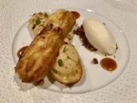Restaurant Attablez-Vous - Paris-Brest au praliné, glace vanille turbinée à la minute