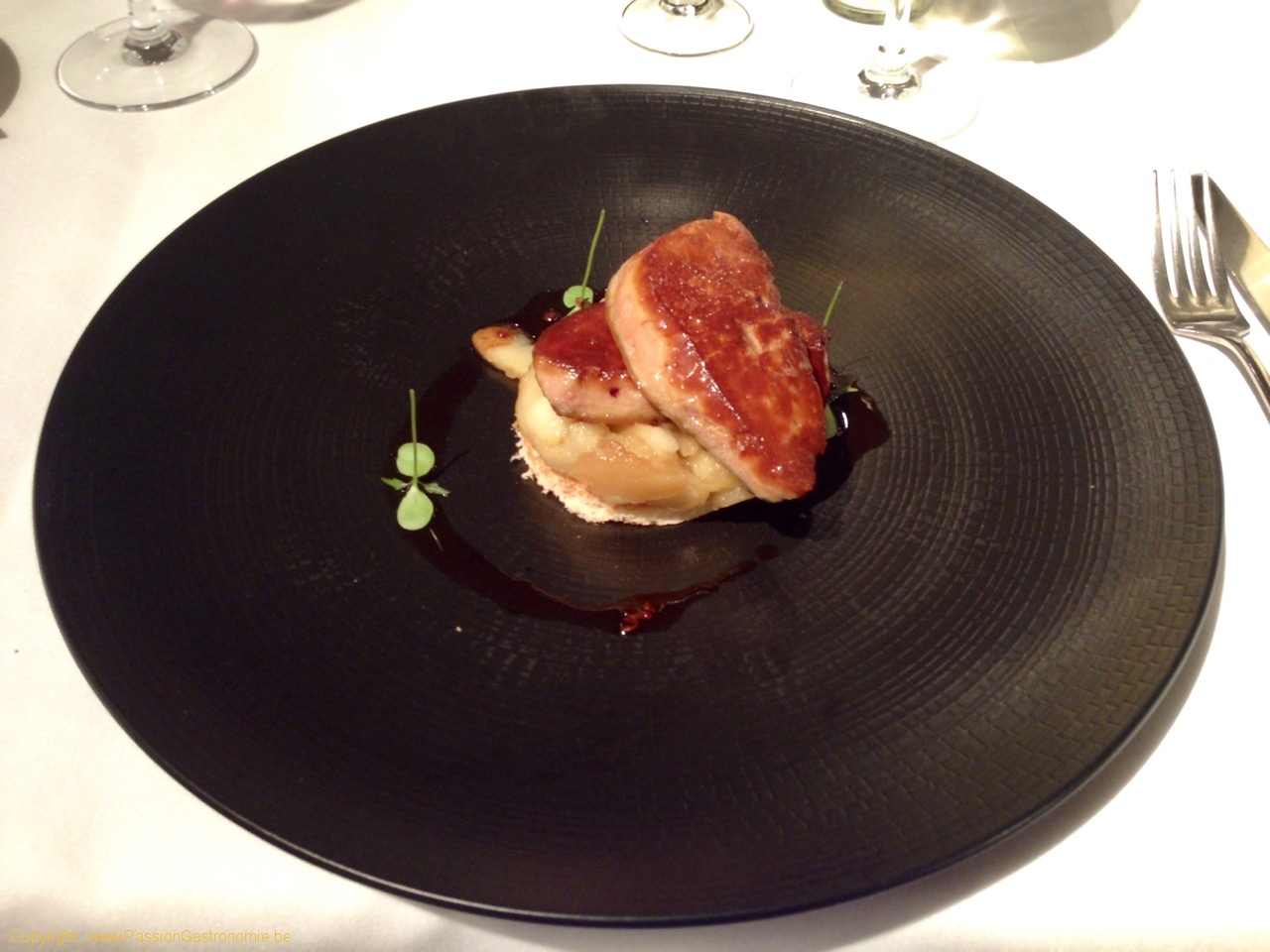 Restaurant L'Attrape Loup - Foie gras poêlé
