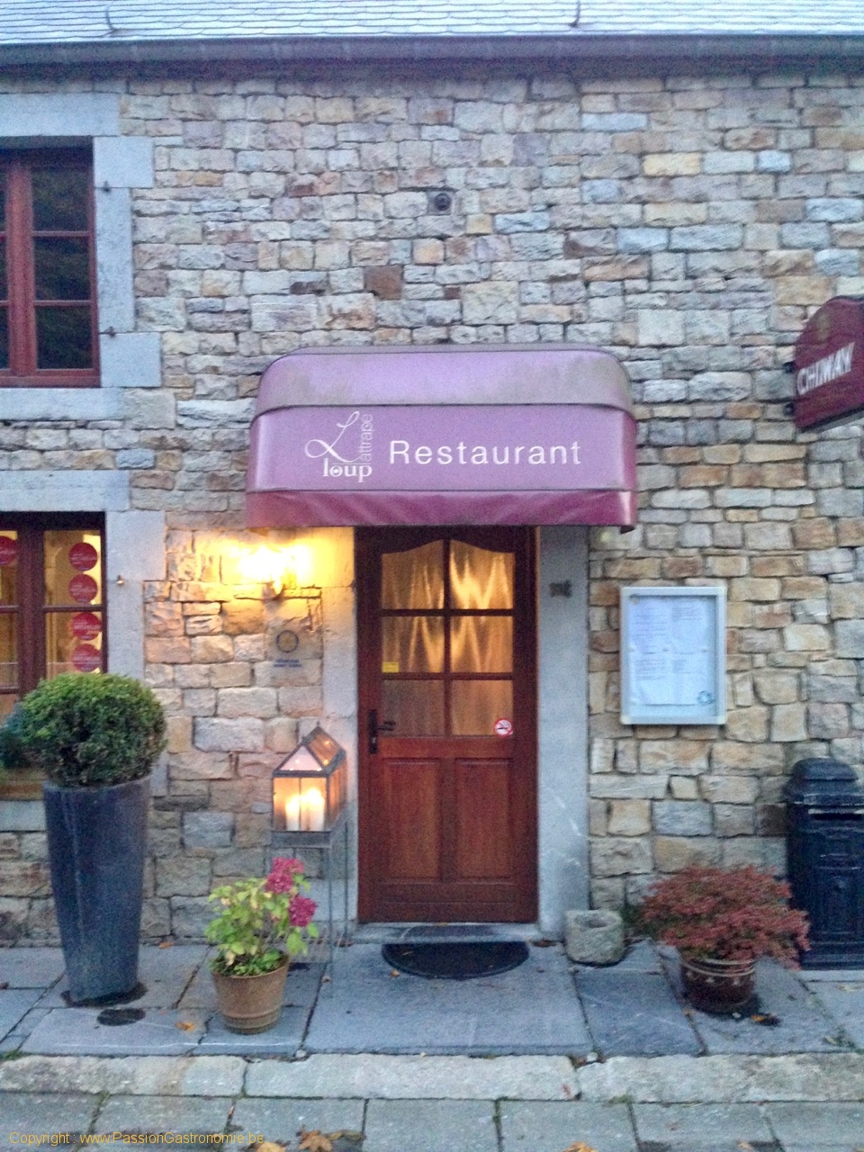 Restaurant L'Attrape Loup - L'entrée