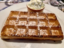 Restaurant Au Vieux Saint Martin - Gaufre de Bruxelles