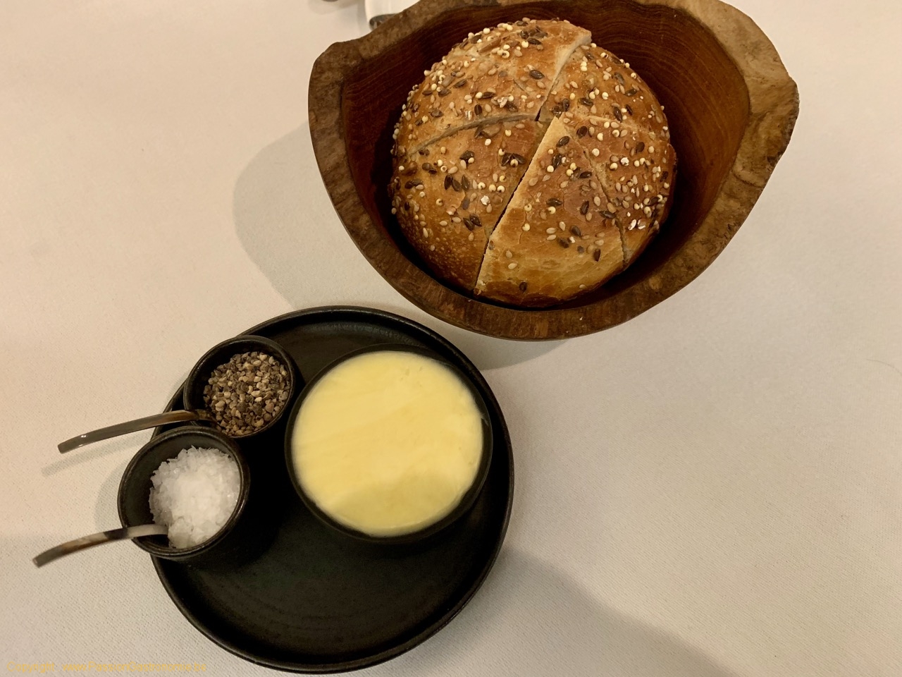 Restaurant Au Gré Du Vent - Le pain et le beurre (maison)