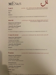 Restaurant Au Gré Du Vent - Les menus Restaurant Au Gré Du Vent - Les menus